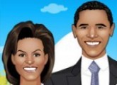 لعبة تلبيس اوباما وزوجته